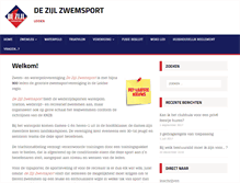 Tablet Screenshot of dezijlzwemsport.nl